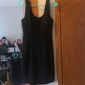 Midi black dress